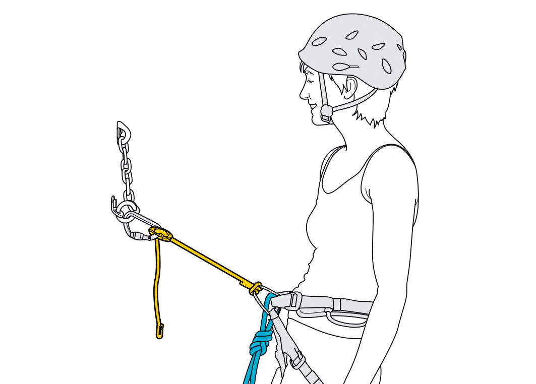 Petzl Connect Adjust - Sitzschlinge, Standplatzschlinge