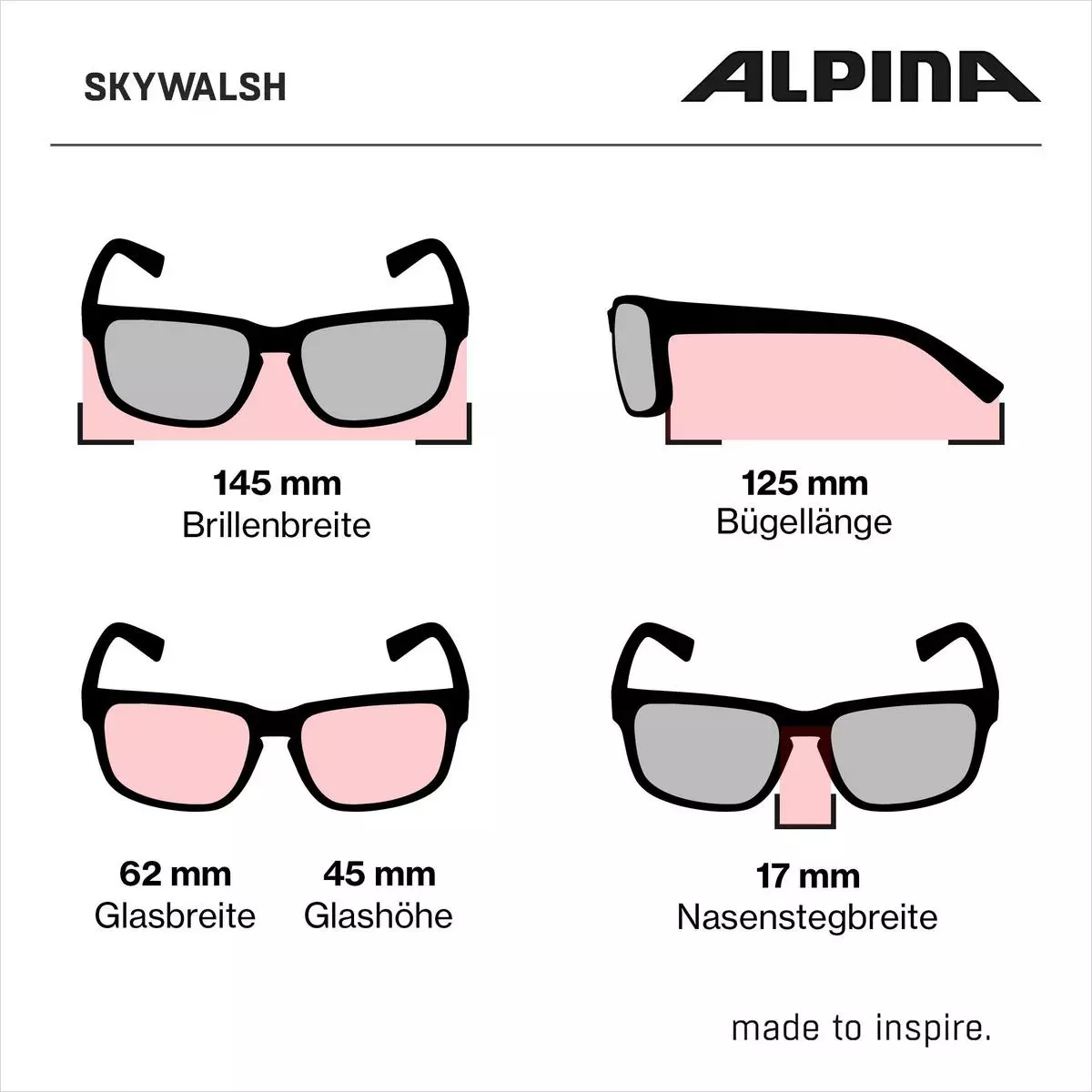 Alpina  SKYWALSH - Sportbrille