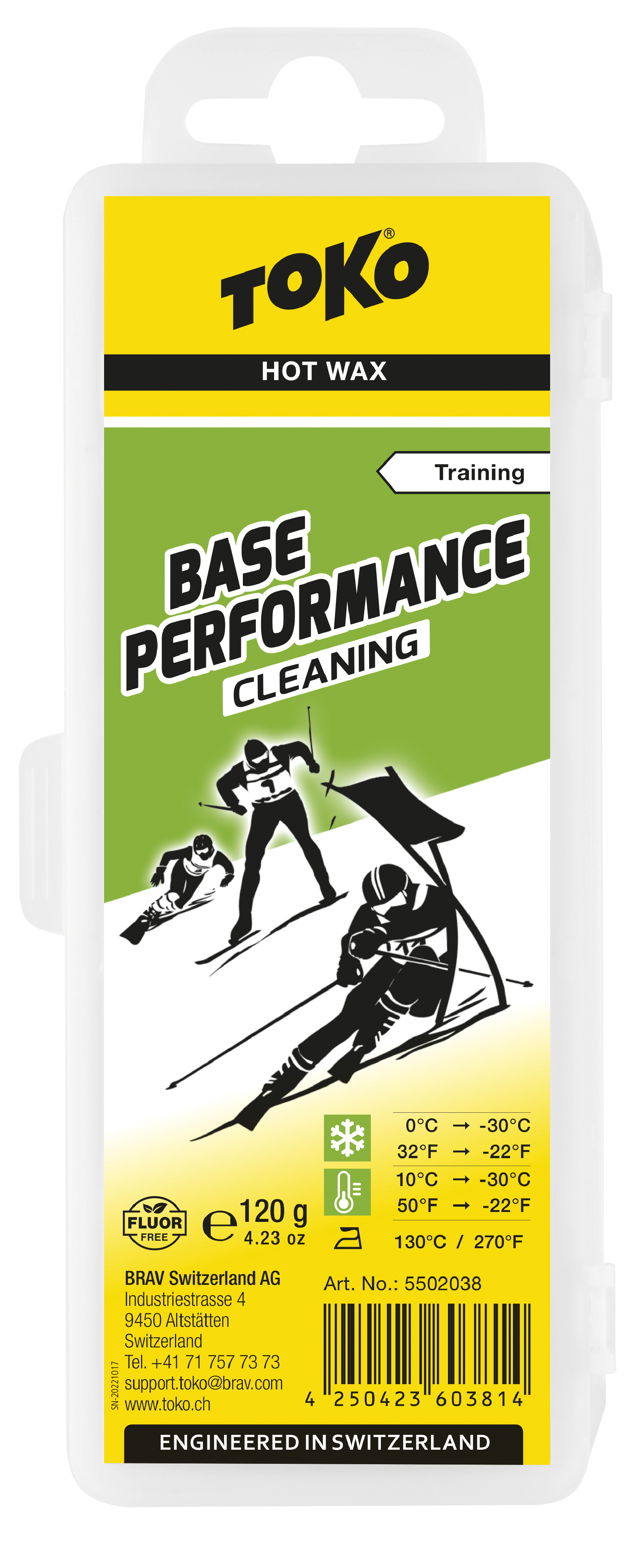 Toko Base Performance Hot Wax - Cleaning