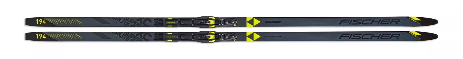 Fischer Superlite Crown EF - Langlaufski Set + Bindung + Schuhe + Stöcke + Skisack