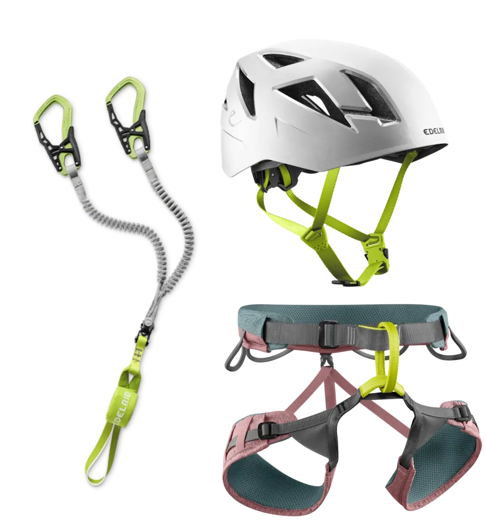 Edelrid Klettersteigset Cable Comfort 6.0 + Gurt Jayne + Helm Zodiac Edelrid Klettersteigset Cable Comfort 6.0 + Gurt Jayne + Helm Zodiac