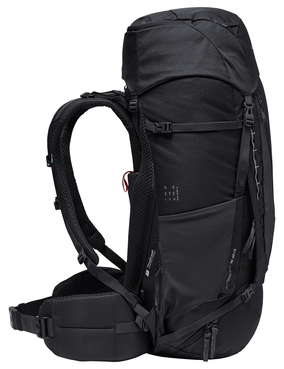 Vaude Trekkingrucksack Asymmetric 52+8 - black