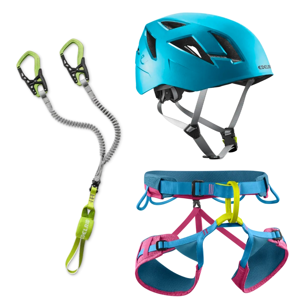 Edelrid Klettersteigset Cable Comfort 6.0 + Gurt Jayne + Helm Zodiac Edelrid Klettersteigset Cable Comfort 6.0 + Gurt Jayne + Helm Zodiac
