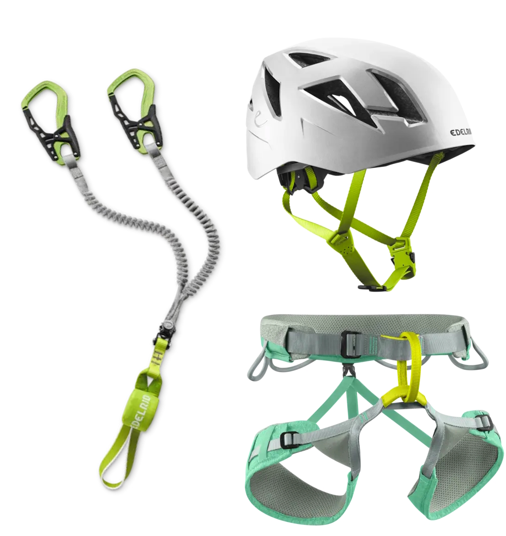 Edelrid Klettersteigset Cable Comfort 6.0 + Gurt Jayne + Helm Zodiac Edelrid Klettersteigset Cable Comfort 6.0 + Gurt Jayne + Helm Zodiac