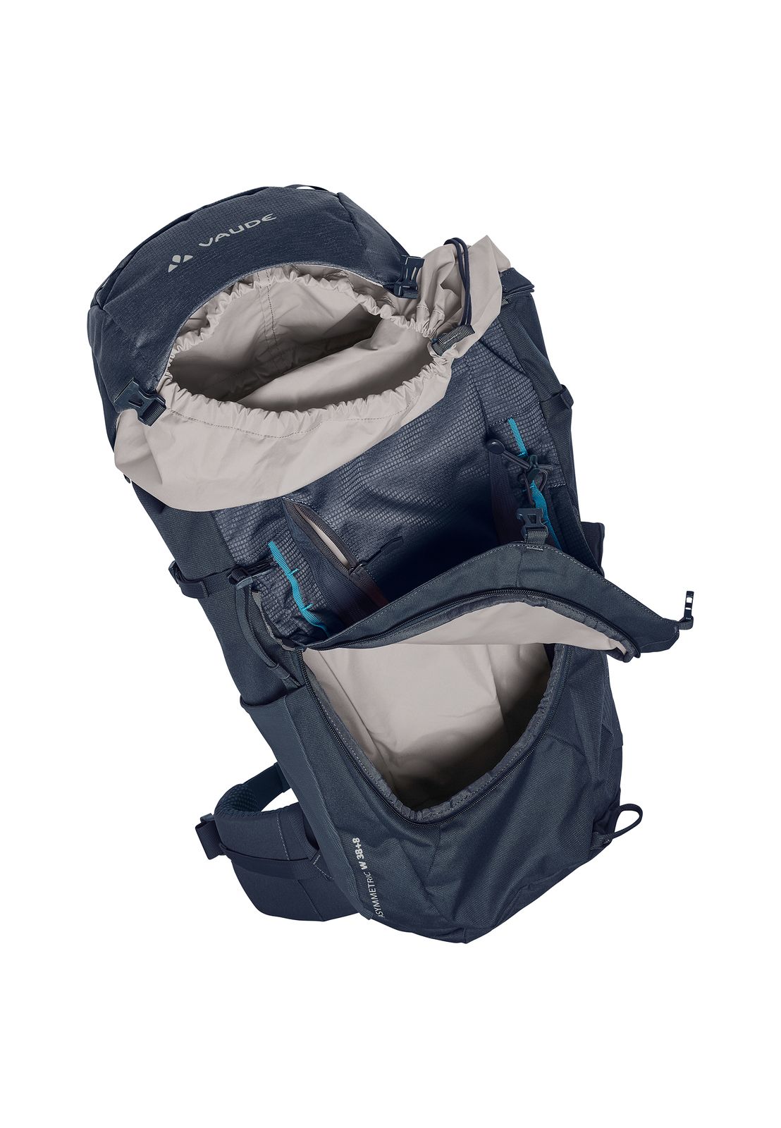 Vaude Damenrucksack Asymmetric 38+8 - eclipse