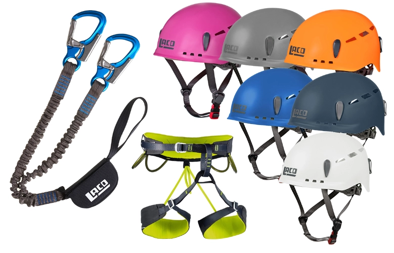Klettersteigset LACD Pro + Gurt Camp Energy + Helm Protector 2.0