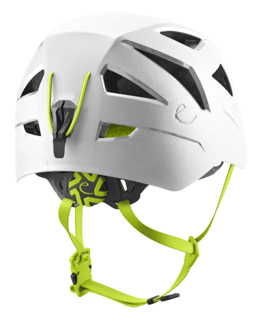 Edelrid Kletterhelm Zodiac Snow + Klettergurt Jayne Rose