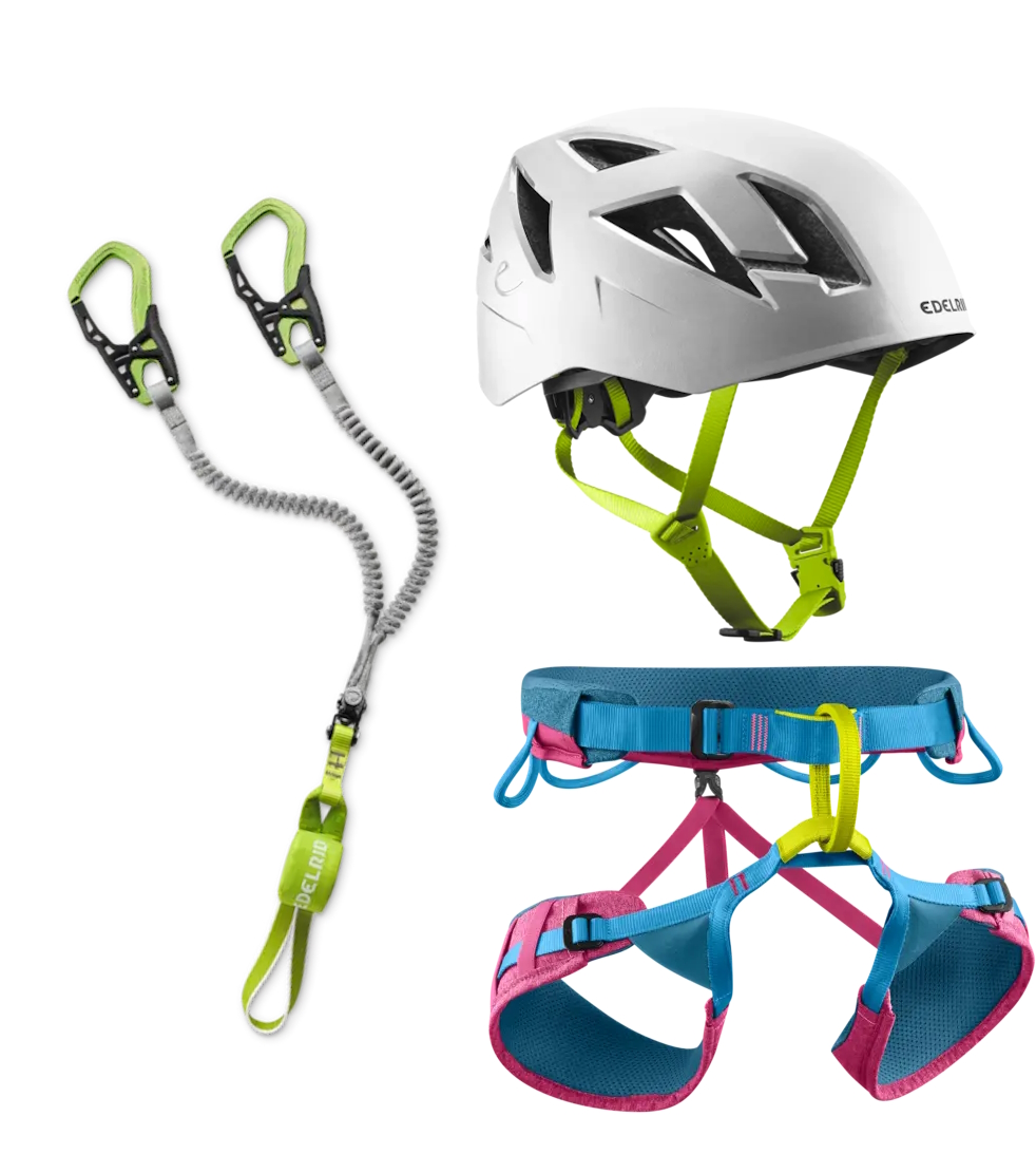Edelrid Klettersteigset Cable Comfort 6.0 + Gurt Jayne + Helm Zodiac Edelrid Klettersteigset Cable Comfort 6.0 + Gurt Jayne + Helm Zodiac