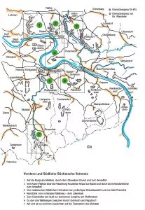 Die 15 schönsten Wanderungen durch die Elbsandsteinlandschaft