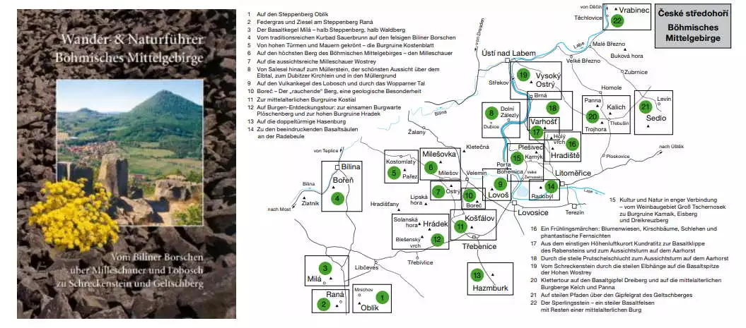 Wander- & Naturführer „Böhmisches Mittelgebirge”