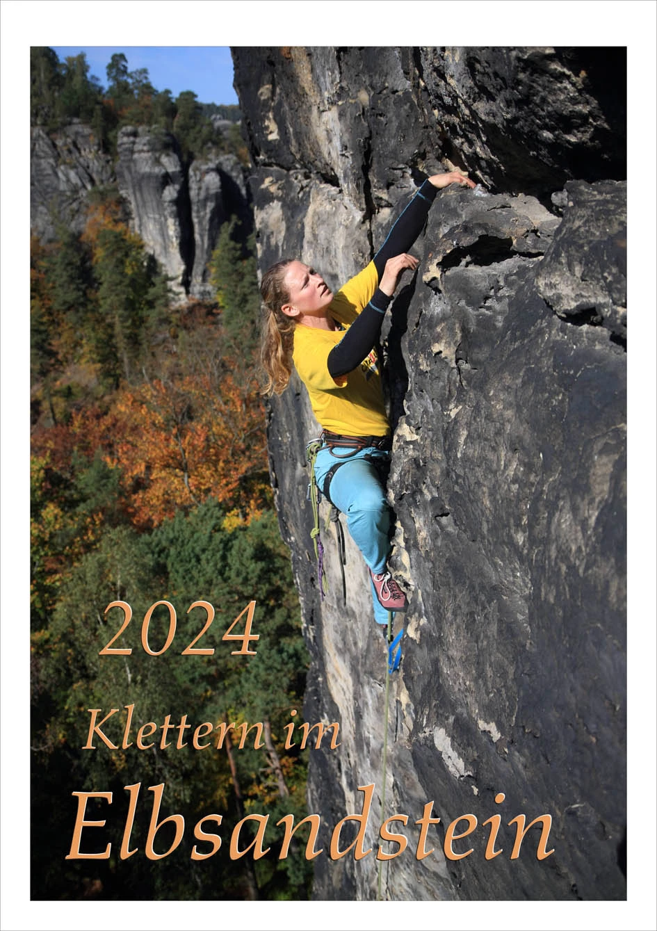 Klettern im Elbsandstein 2024 - Verlag Jäger