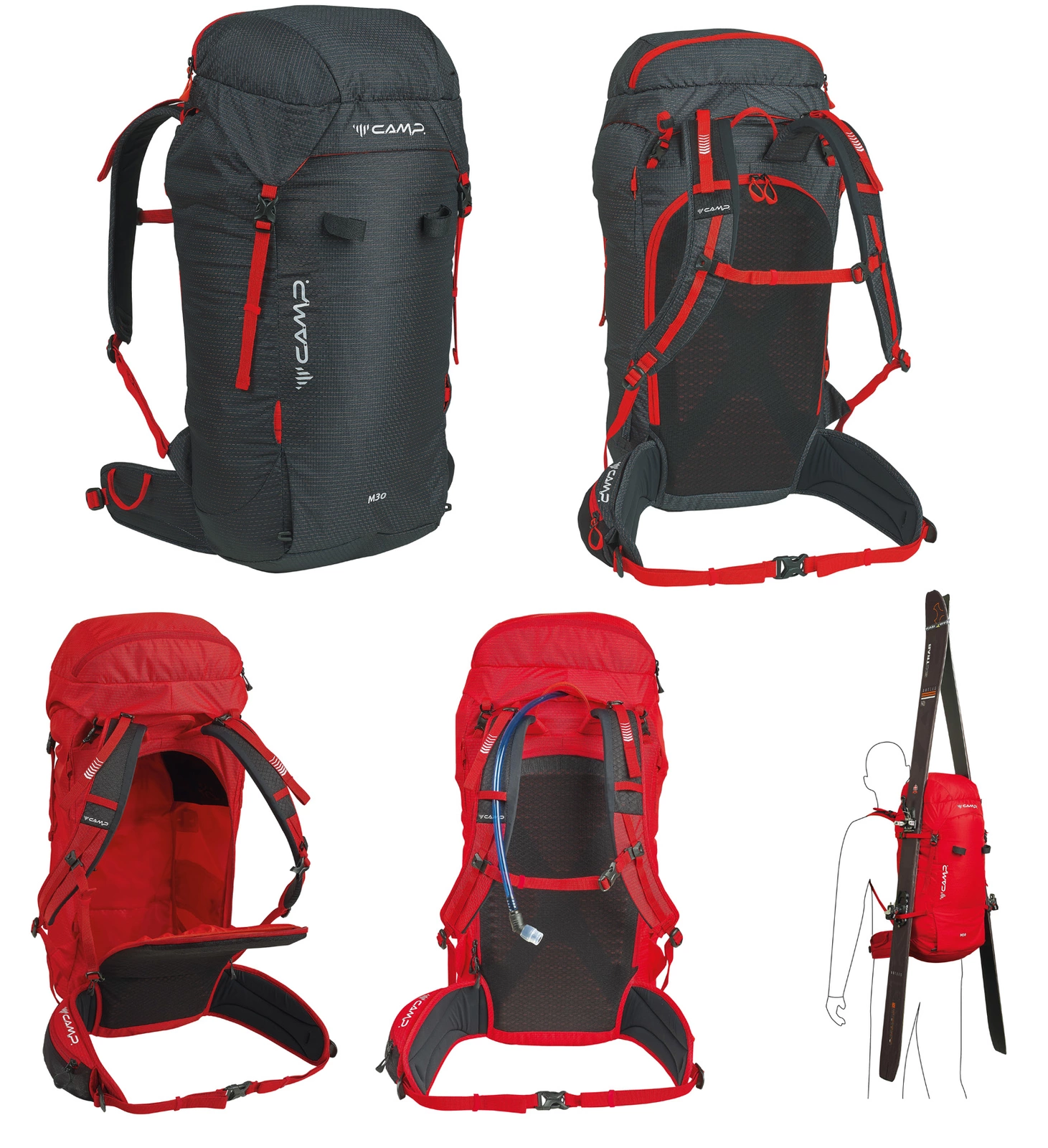 CAMP M30 / M45 - Alpin- und Kletter Rucksack