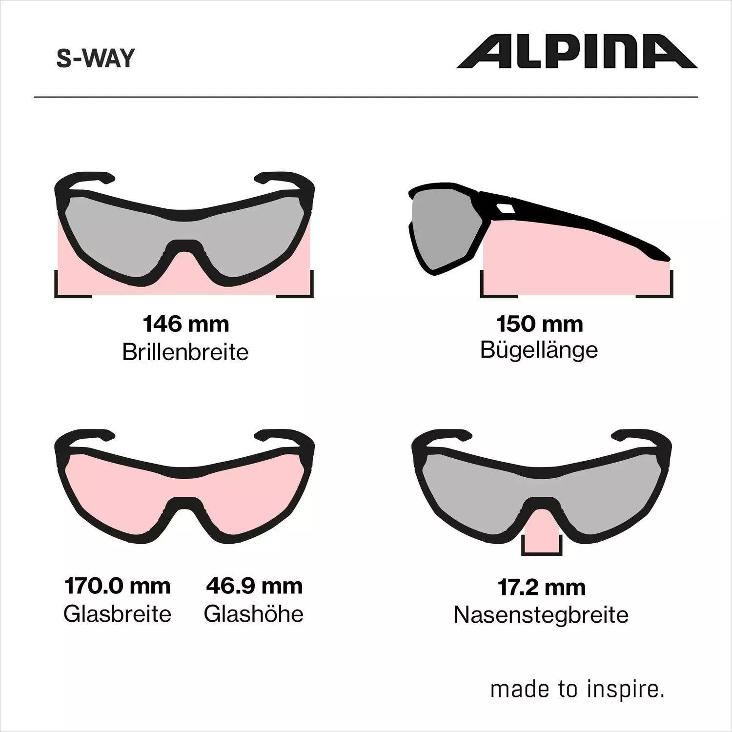 Alpina S-Way V - Sportbrille